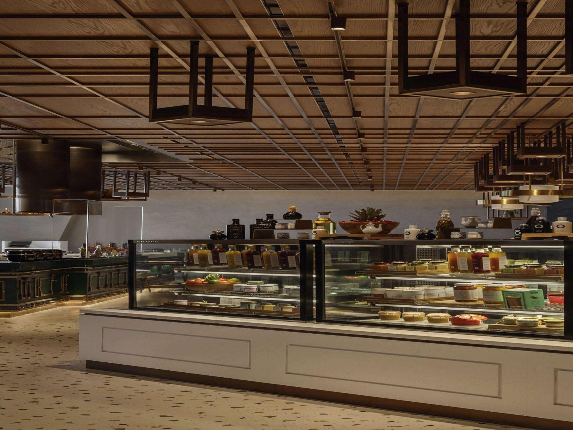 So/ Uptown Dubai Hotel Exterior foto The interior of the restaurant