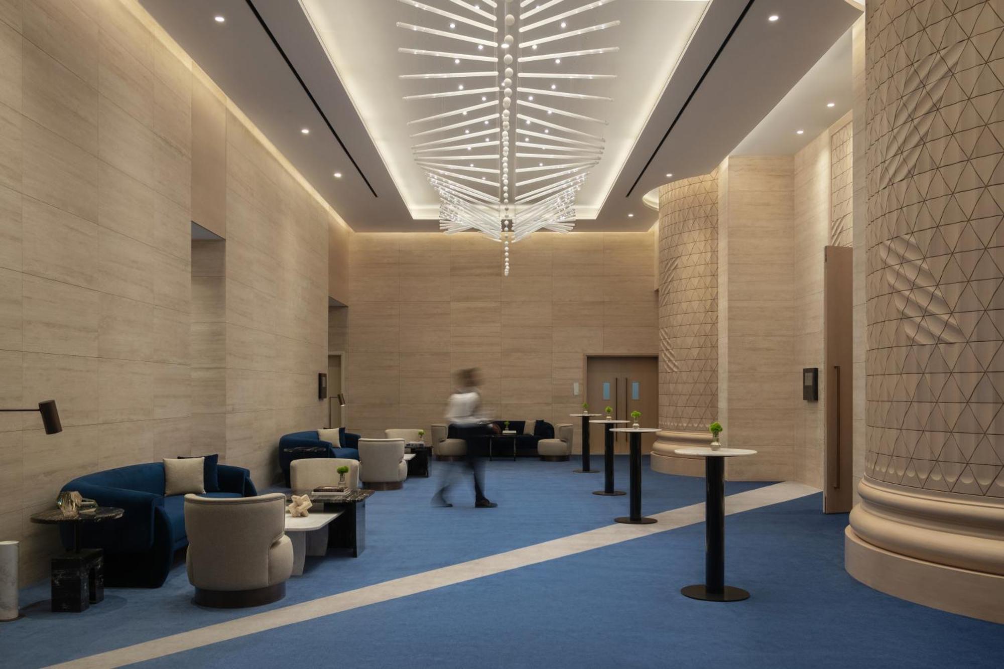 So/ Uptown Dubai Hotel Exterior foto The interior of the lounge
