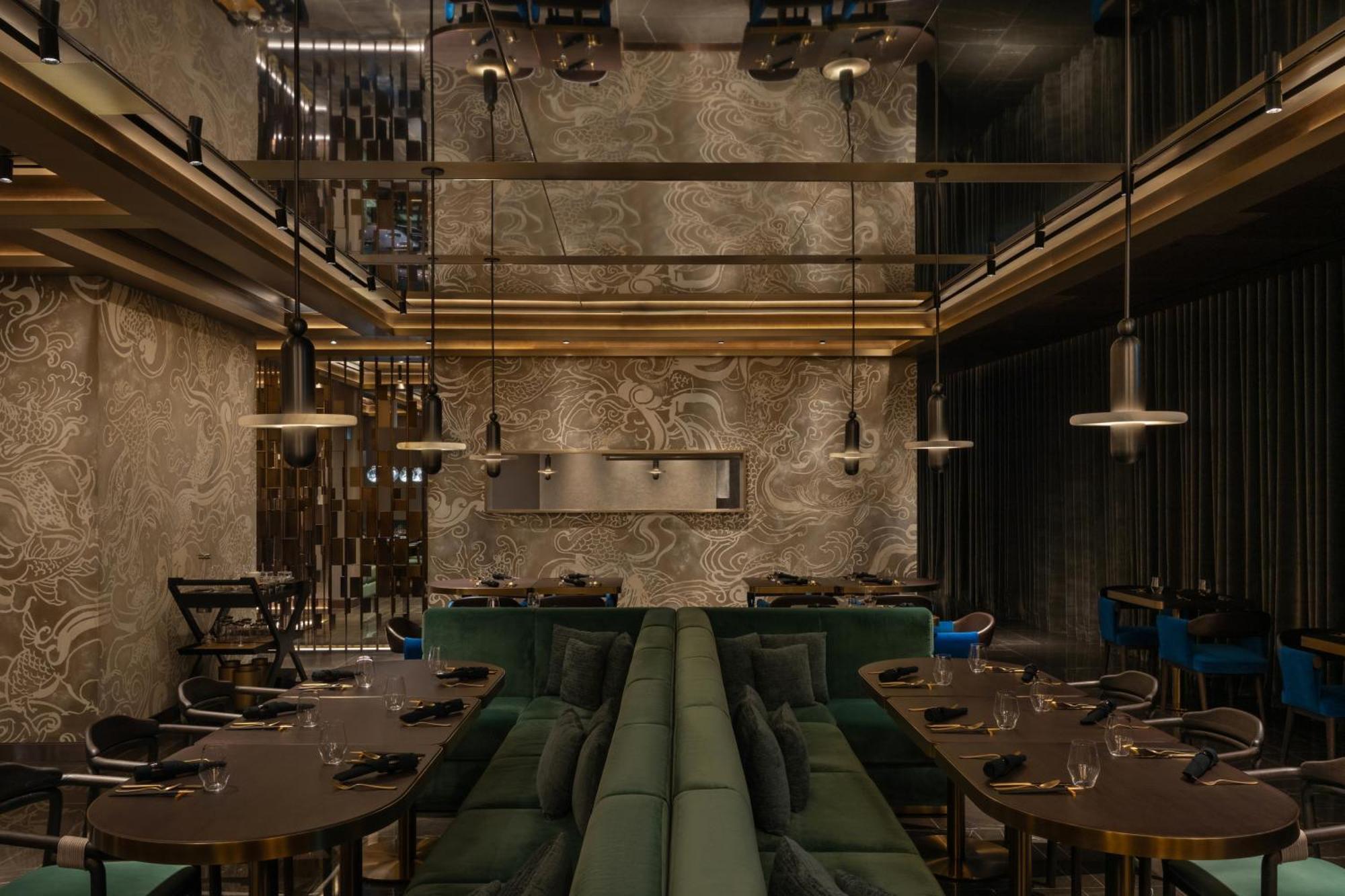 So/ Uptown Dubai Hotel Exterior foto Interior of the restaurant