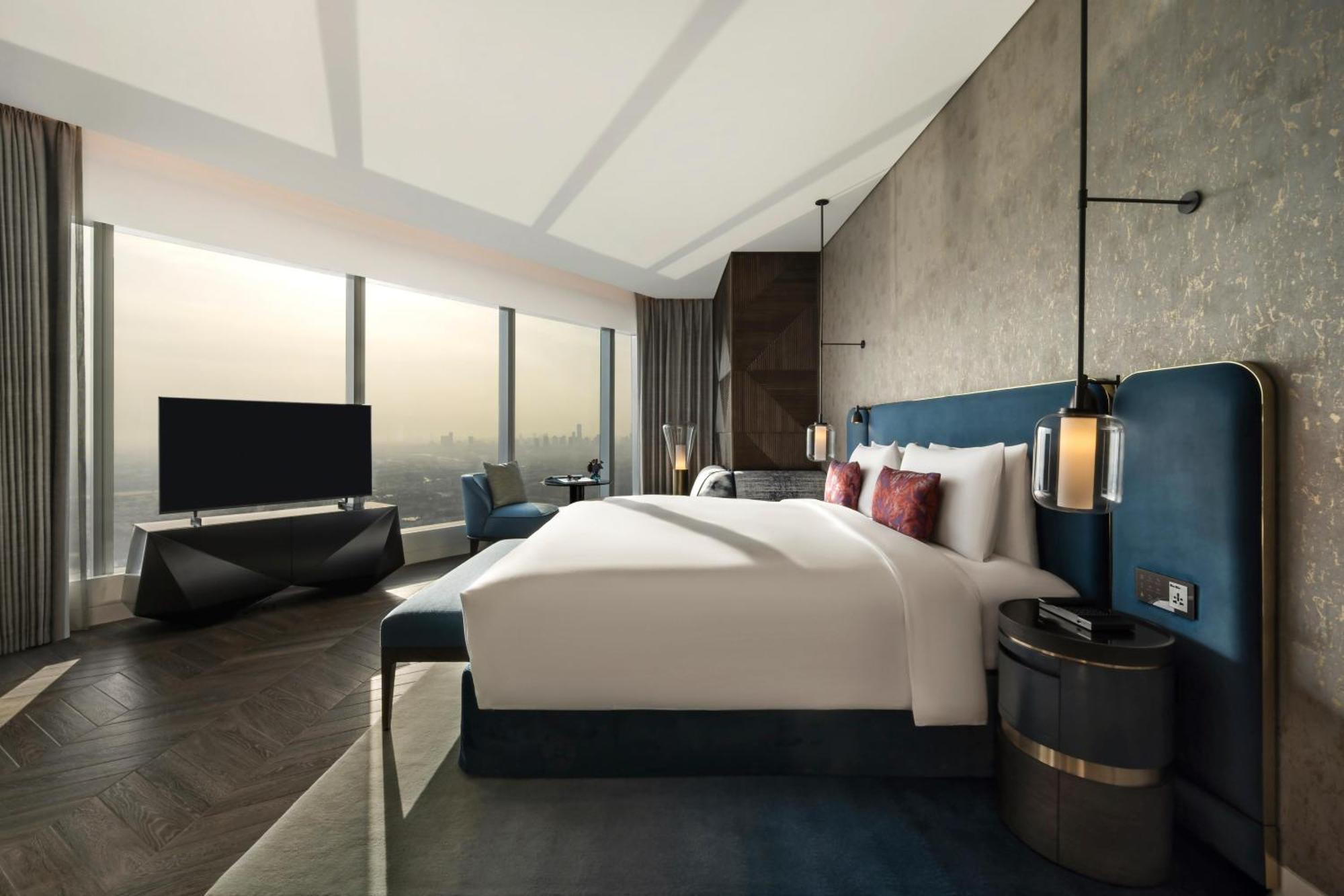 So/ Uptown Dubai Hotel Cameră foto A bedroom at the hotel